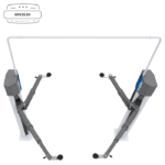 Ravaglioli Elevador de 2 Colum. KPX35 EV 3.5TN