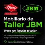 Mobiliario de taller JBM: soluciones modulares para organizar y profesionalizar tu espacio de trabajo